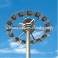 polygonal high mast lighting pole for street, road and square application